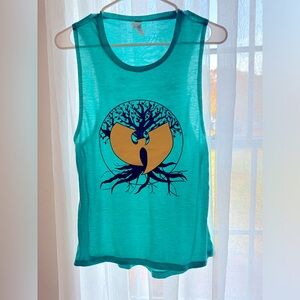 Wu-tang tank top 💙 I put one of my “doodles” on a Tank top/ 10% donated